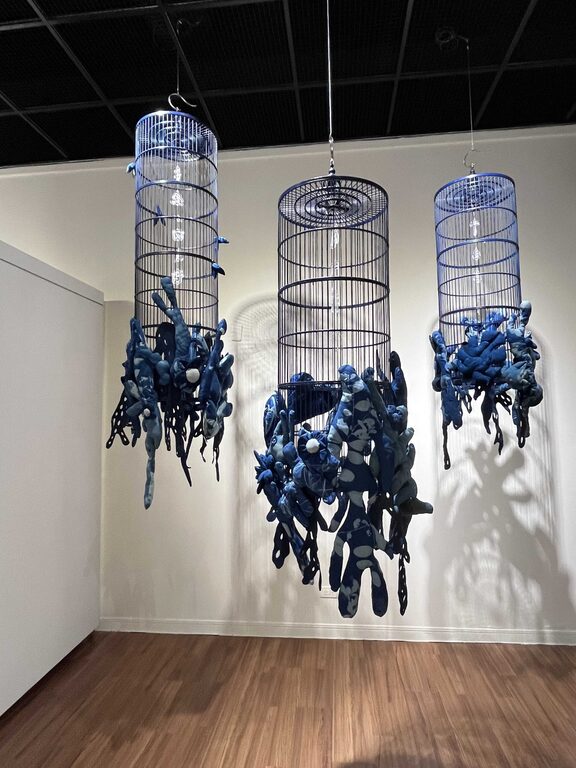 113年10月15日「我，我們-黃啟軒、蔡佳吟」創作聯展開幕導覽活動