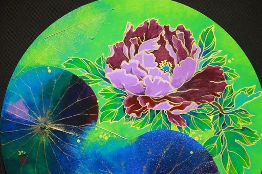 114年04月17日「花間水影雙人藝術展」開幕導覽活動